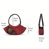 Sac à Main en Cuir "Pivoine Épanouie"